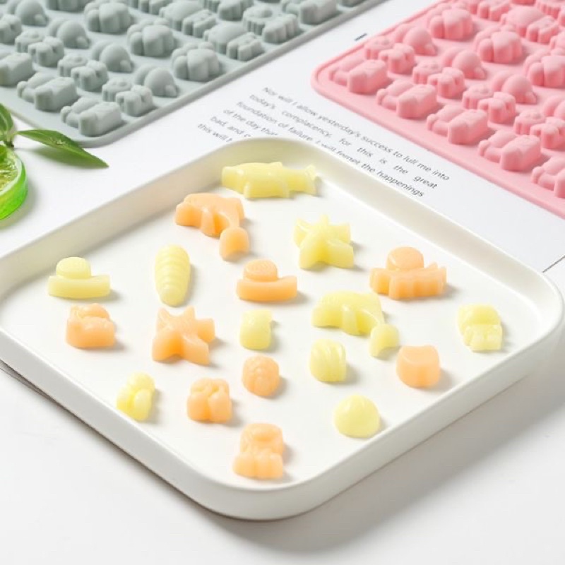 Khuôn làm kẹo chip chip silicon, an toàn cho bé