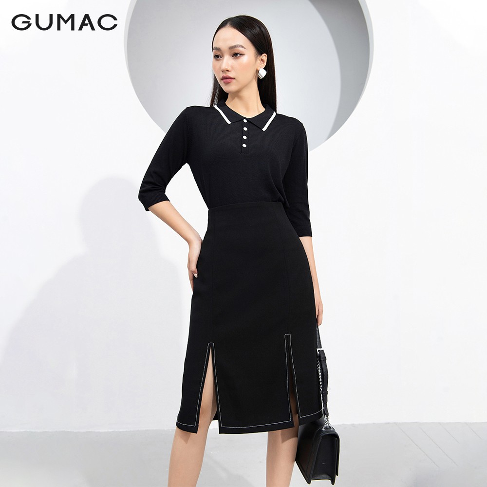[Mã WABRGU152 giảm 10% tối đa 50k đơn từ 250k] Chân váy chần chỉ GUMAC VA9251 | BigBuy360 - bigbuy360.vn
