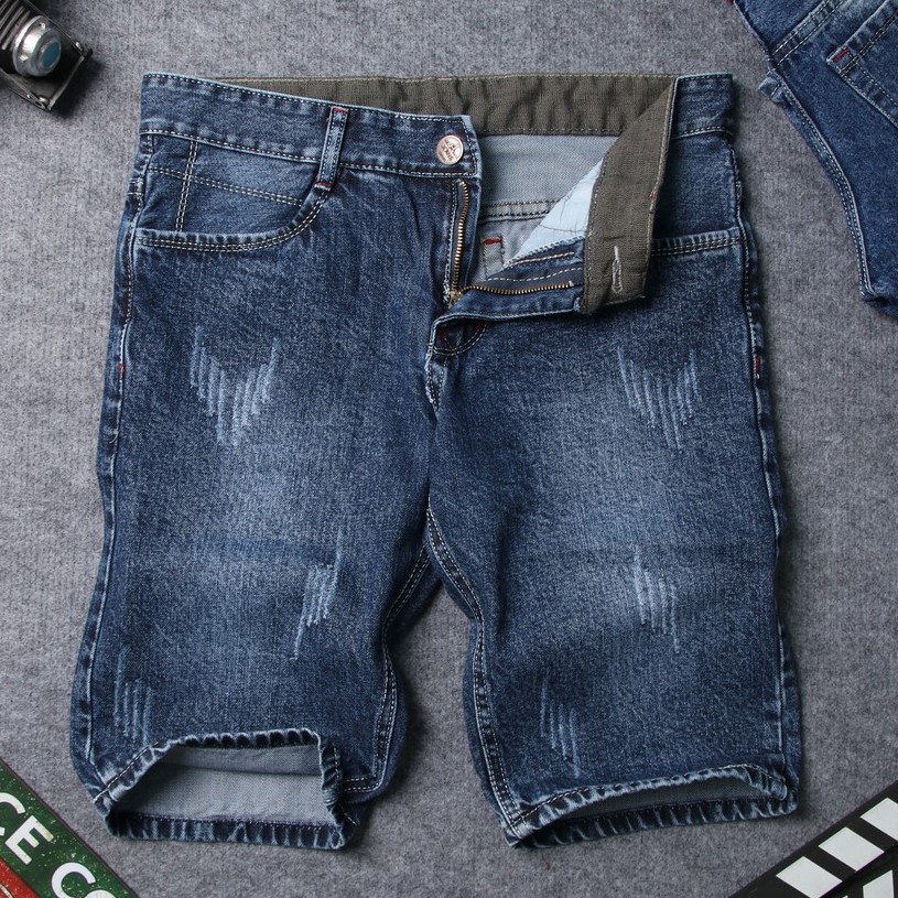 Quần short jean nam xám vải đẹp TS110 Tronshop | BigBuy360 - bigbuy360.vn