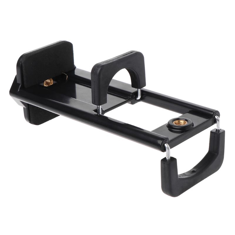 Tripod Mount Clamp 1/4'' Thread Stand Tablet Phone Holder Bracket Adjustable Extendable Adapter