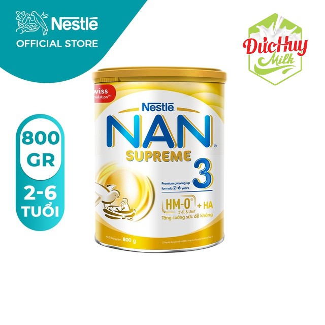 Sữa bột Nestlé Nan Supreme 3 lon 800g_Duchuymilk