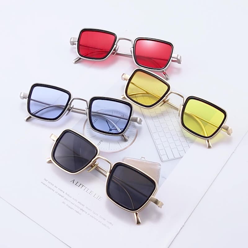 Kính Mát Gọng Kim Loại Thời Trang Cho Nam Và Nữ