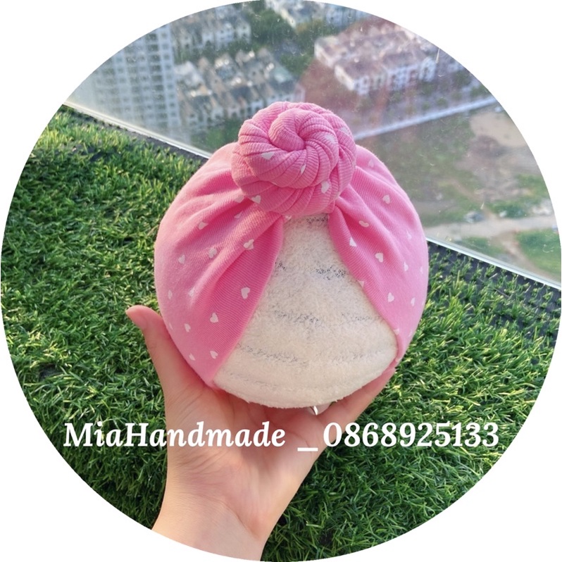 MŨ TURBAN CHO BÉ RẺ ĐẸP CHẤT COTTON MỀM MỊN