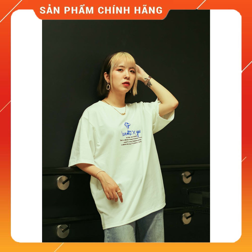 Áo phông tay lỡ Unisex nam nữ - Cotton 4 sợi, áo thun mùa hè, Yan | BigBuy360 - bigbuy360.vn