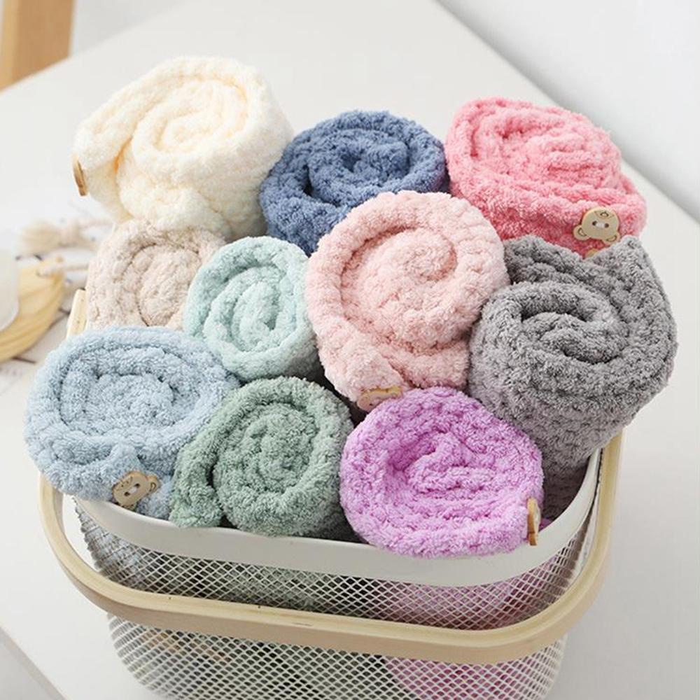 Khăn Quấn Tóc Nhanh Khô Tiện Dụng Cho Spa