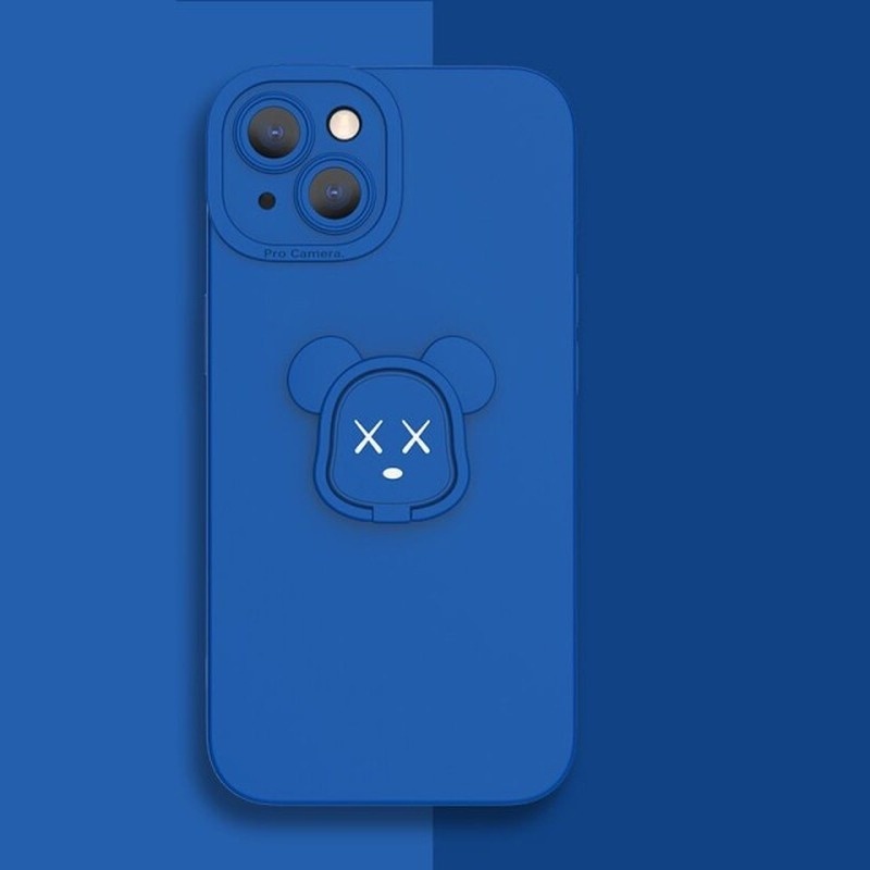 Ốp Điện Thoại Silicon Nhẫn Đỡ Cho VIVO Y02 Y77 Y16 Y35 Y22 Y22S V25 V25e Y02S V21e V21 4G Y11S Y12S Y20 Y20i Y21S Y33S Y21T Y33T