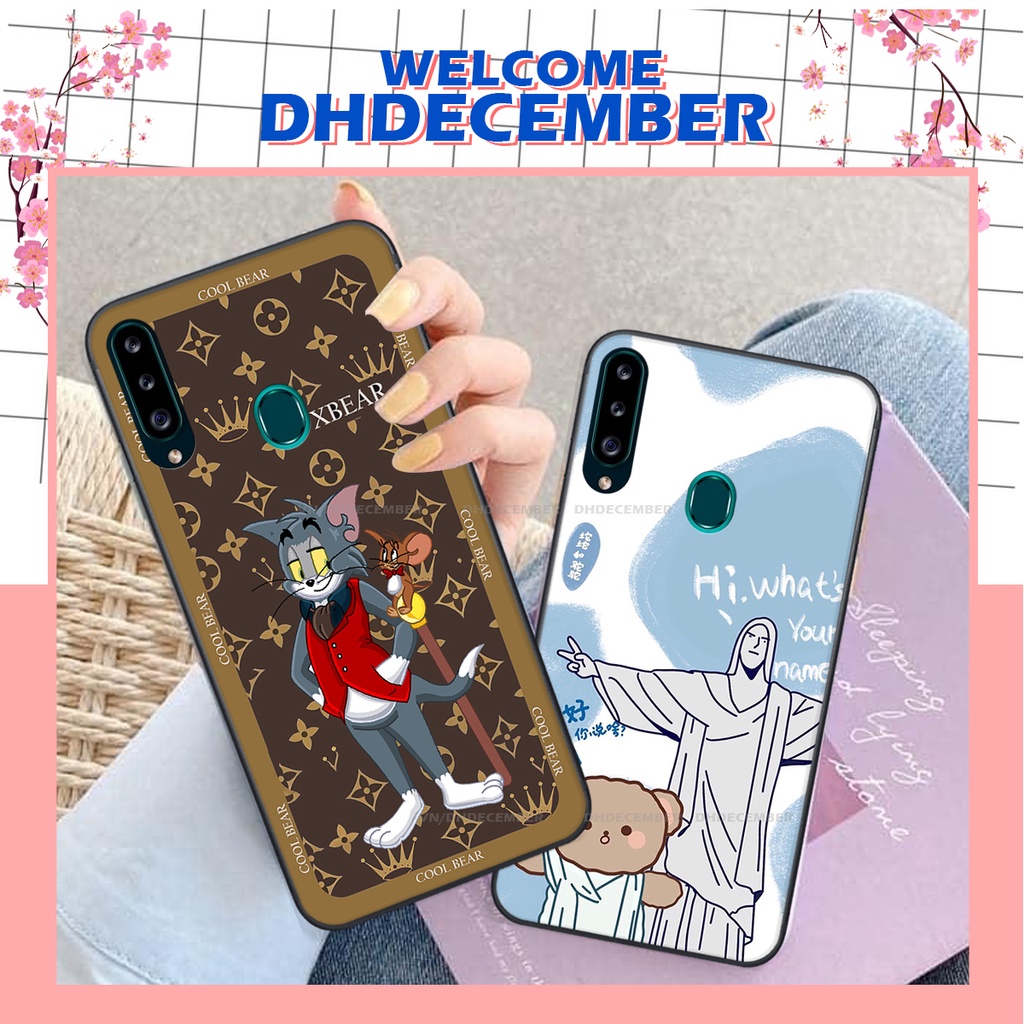 Ốp lưng Samsung Galaxy A20S in hình 3D  doll@ siêu chất - nhân vật H.OẠT H.ÌNH