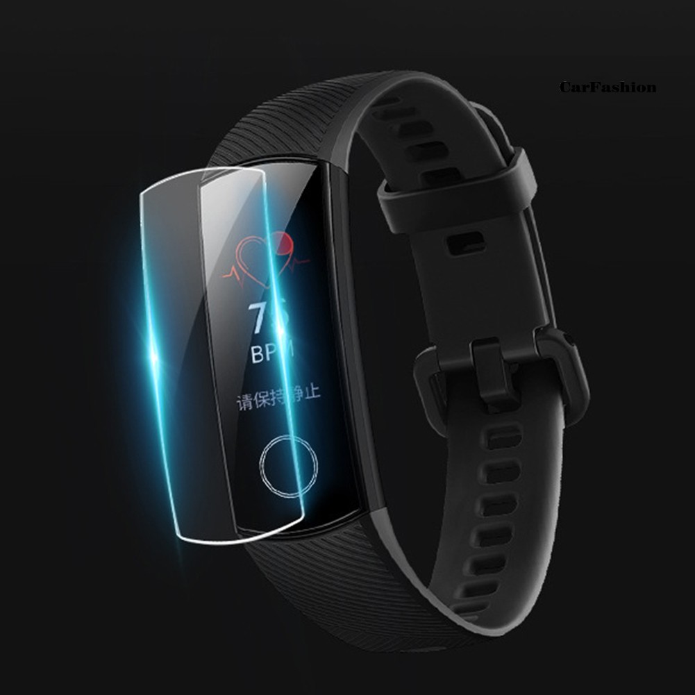 Set 3 Miếng Dán Bảo Vệ Màn Hình Chống Cháy Nổ Cao Cấp Cho Huawei Honor Band 5