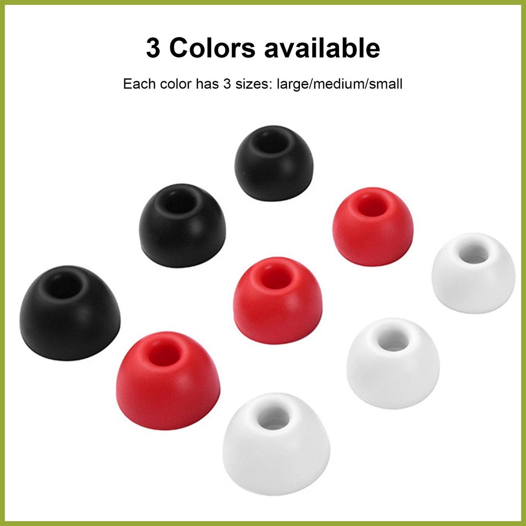 Nút Bọc Tai Nghe Thay Thế Bằng Silicone Thoải Mái Cho Beat-s Studio Buds