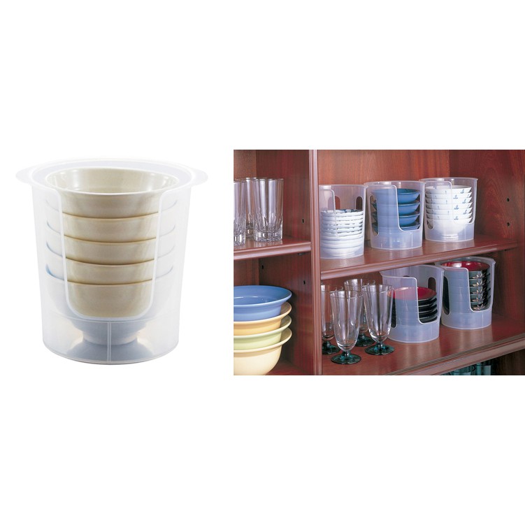 [Hỏa Tốc HN] Combo Hộp đựng đũa thìa cất gọn và Hộp đựng bát đĩa cất gọn Nội địa Nhật Bản