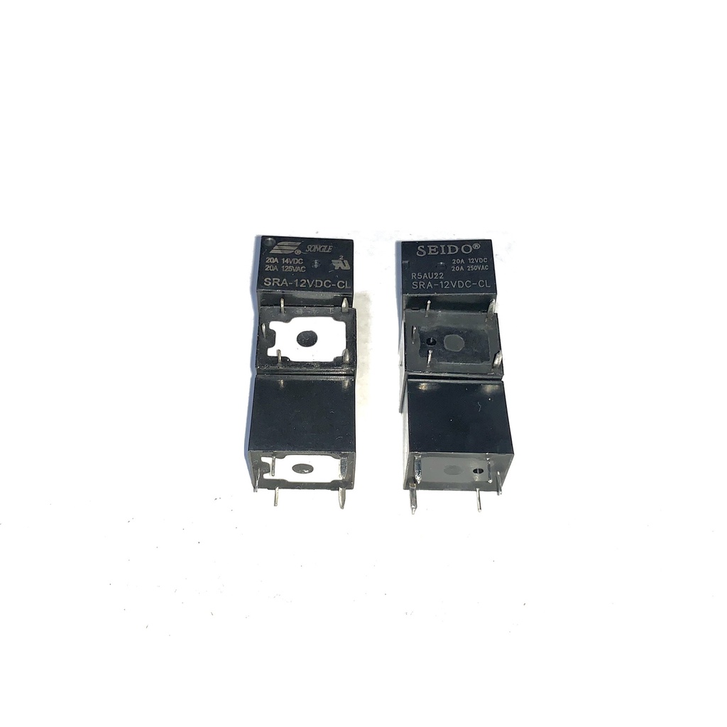 Relay 5 chân Seido CHÍNH HÃNG - chân kim hàn mạch PCB - tương tự Songle DIY độ chế rờ le  SRA-12VDC-CL AL