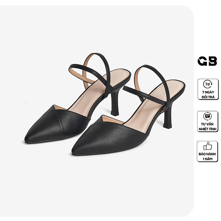 Vip Giày Cao Gót giayBOM Mũi Nhọn Đế Cao 5 cm GB00107 .