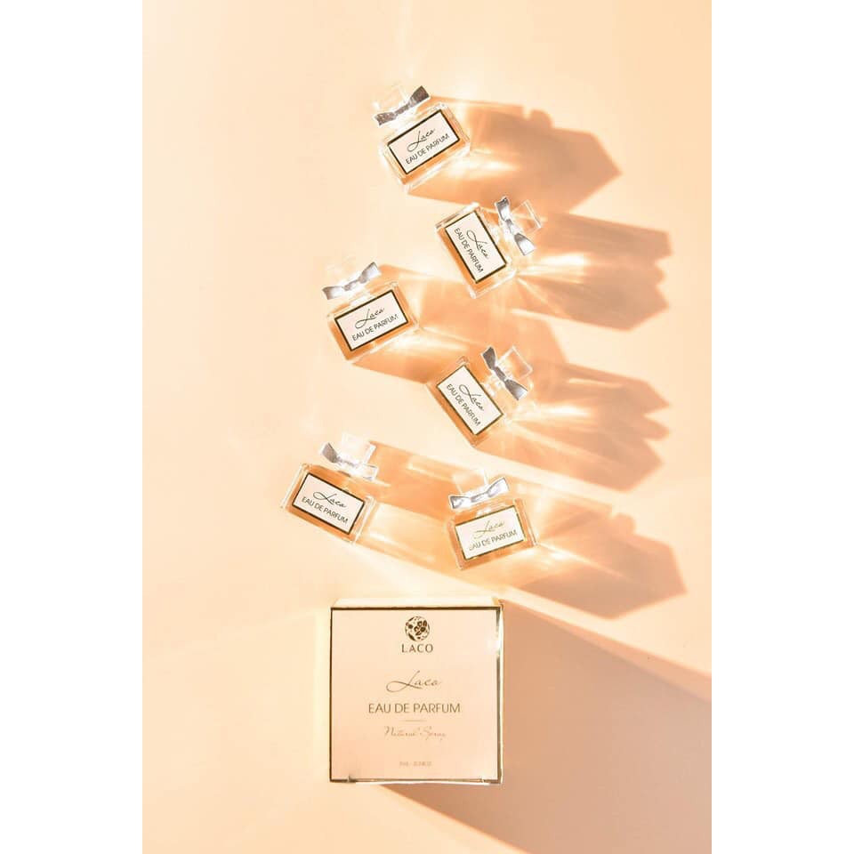 Nước hoa mini cao cấp Laco Natural Spray Vàng trơn | BigBuy360 - bigbuy360.vn