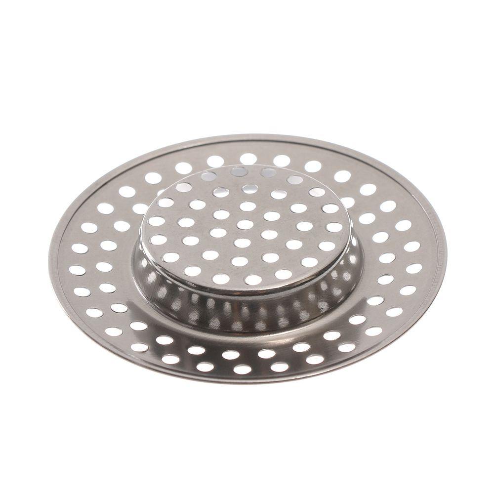 Set 2 Lưới Lọc Rác Bồn Rửa Chén Chống Tắc Nghẽn Bằng Thép Không Gỉ Tiện Dụng