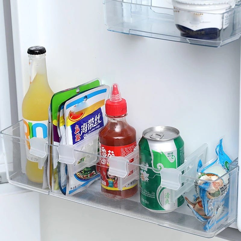 1 Tấm Chia Ngăn Tủ Lạnh Có Thể Mở Rộng Tiện Lợi