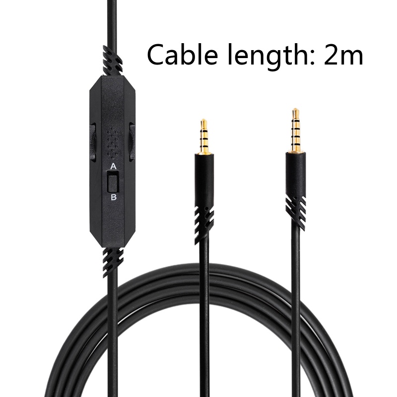 Dây cáp âm thanh tai nghe dài 2m cho Logitech-Astro A10 A40 A30 | BigBuy360 - bigbuy360.vn