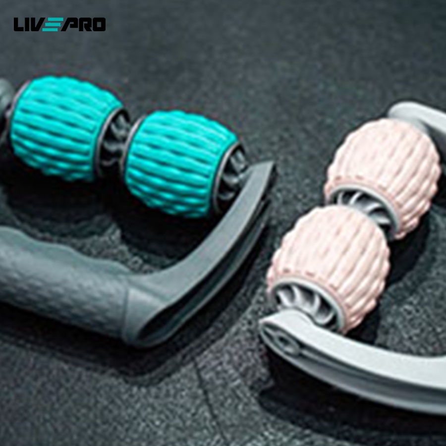 Dụng cụ lăn cơ massage cầm tay hỗ trợ thư giãn cơ tập gym thể dục thể thao tại nhà Liveup từ thương hiệu Livepro LS5105