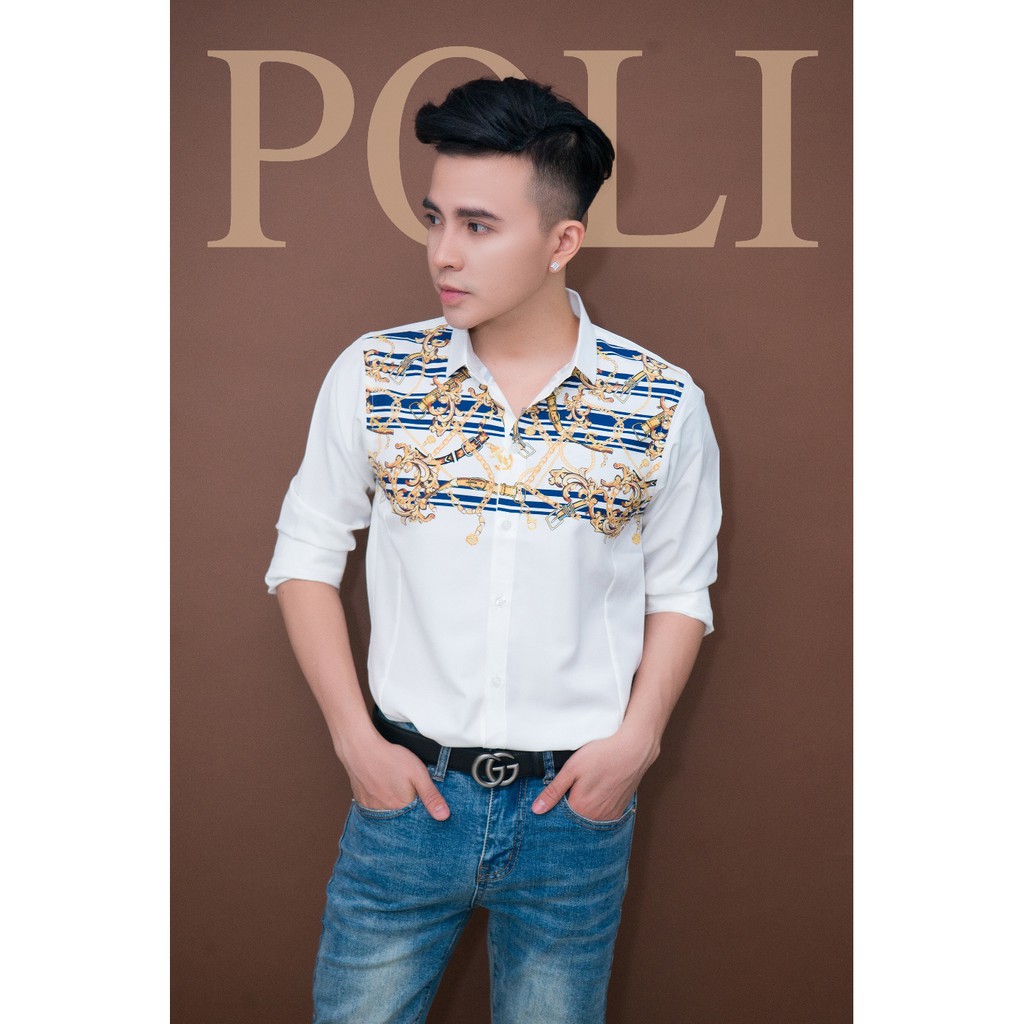 Sơ mi họa tiết thủy thủ | BigBuy360 - bigbuy360.vn