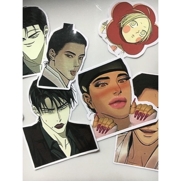 Sticker BL meme mận xĩu