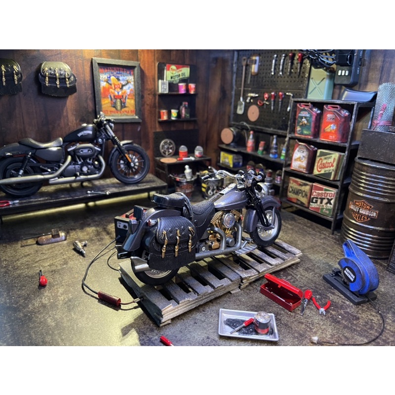 Mô hình set thùng đồ nghề 1/12