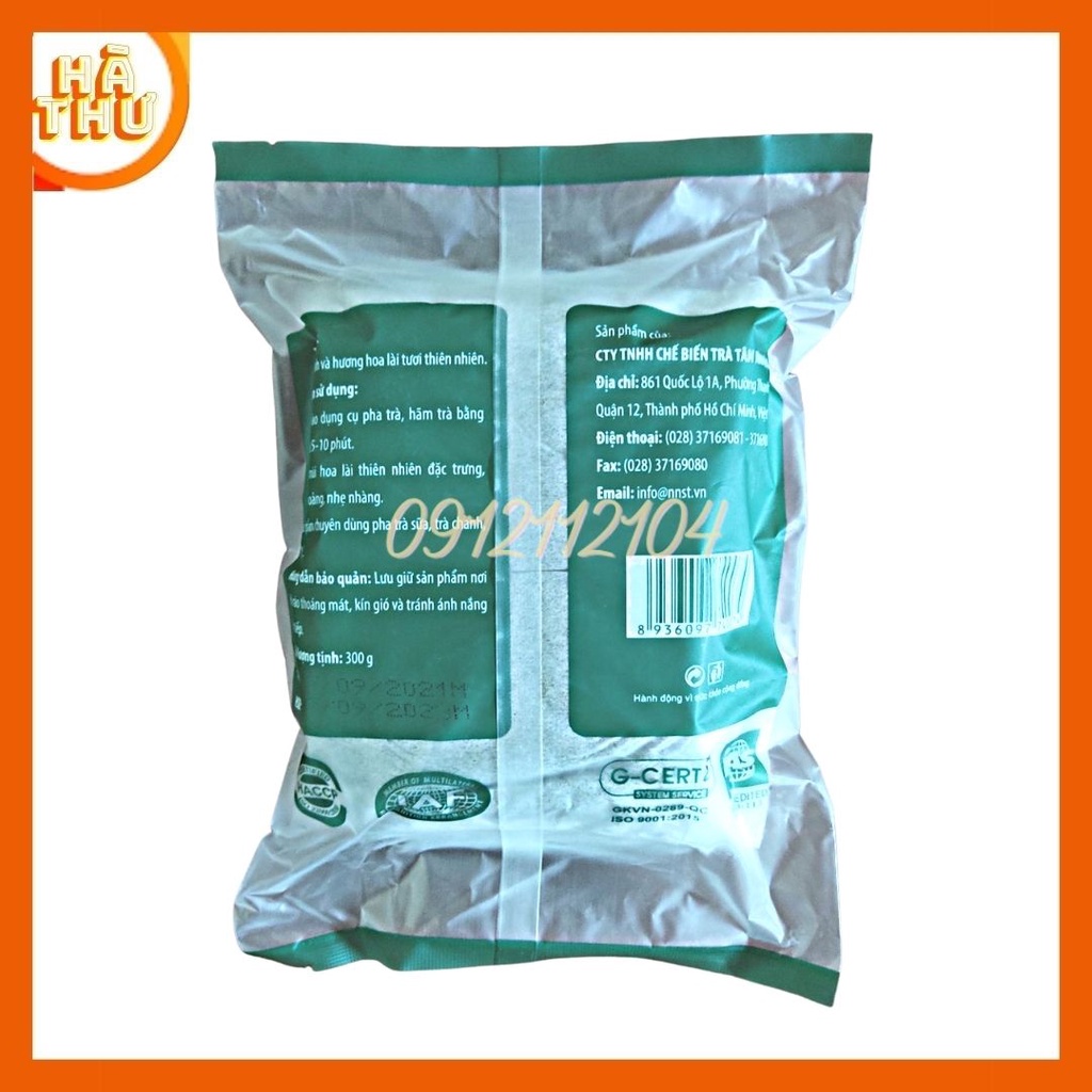 Trà lài tân nam bắc gói 300g, nguyên liệu trà sữa