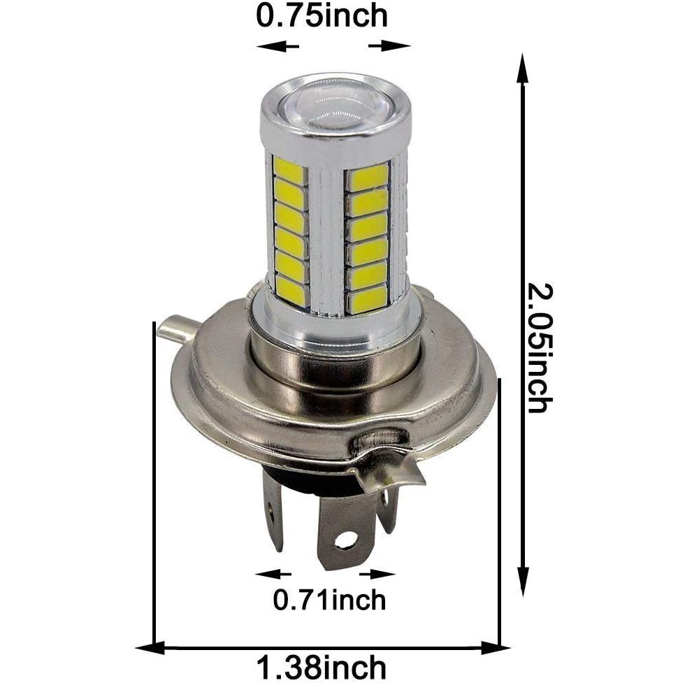 Đèn Led H4 Dùng Thay Thế Đèn Sương Mù, Đèn Chiếu Hậu, Xi Nhan Ô Tô, Xe