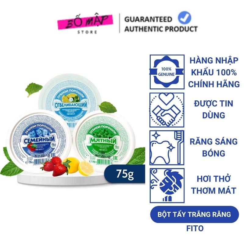 Bột Tẩy Trắng Răng Fito Nga 75g