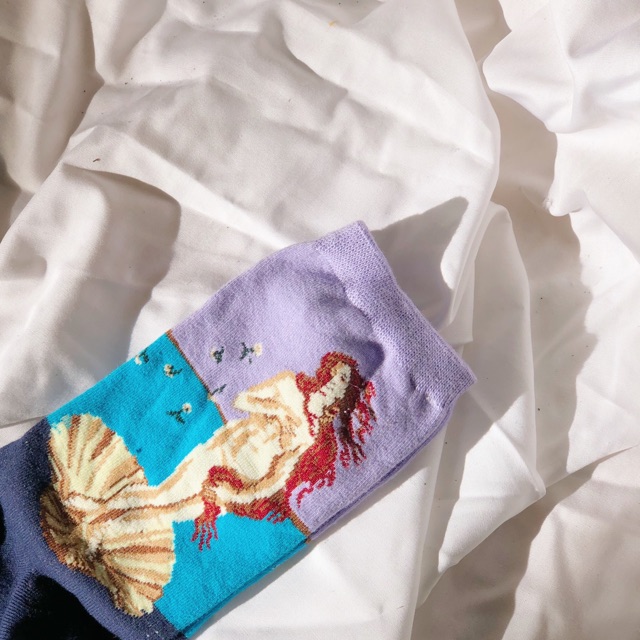Tất/vớ cao cổ nghệ thuật PAINTING SOCK