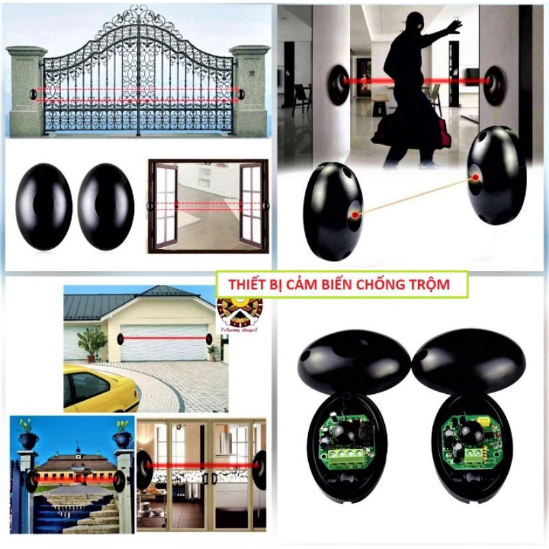 HỆ THỐNG BÁO ĐỘNG CHỐNG TRỘM BẰNG HỒNG NGOẠI THÔNG MINH MẪU MỚI