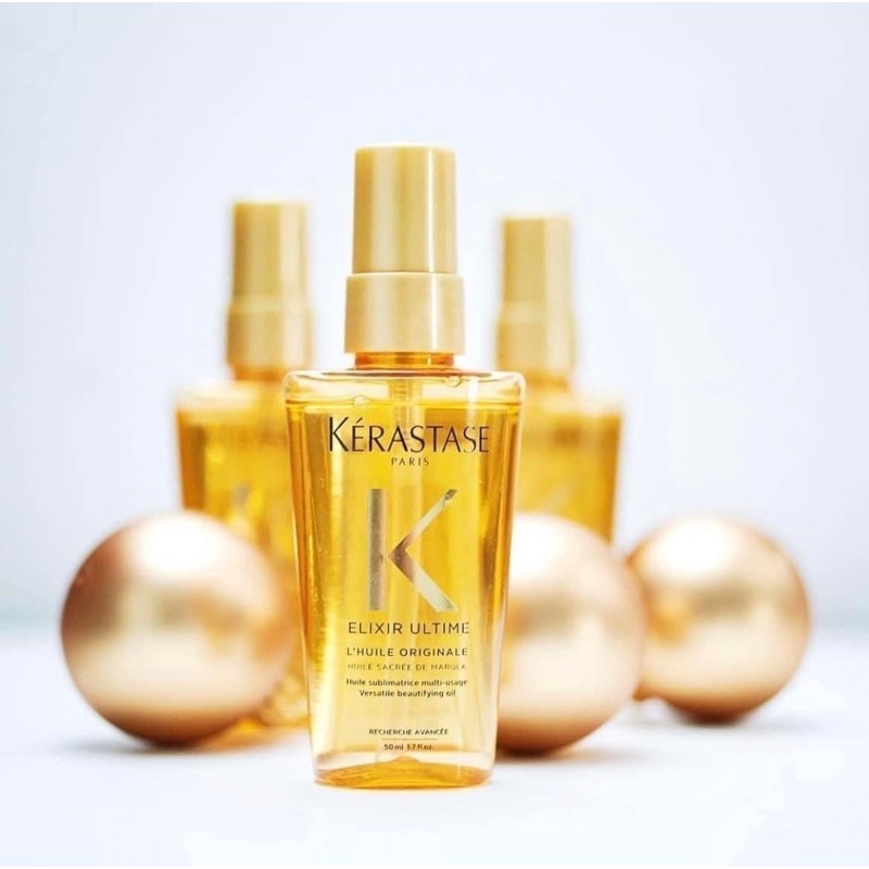 Dầu Dưỡng tóc Kerastase Elixir Ultime Dưỡng Tóc Phục Hồi Tóc mềm mượt 50ml/ 100ml