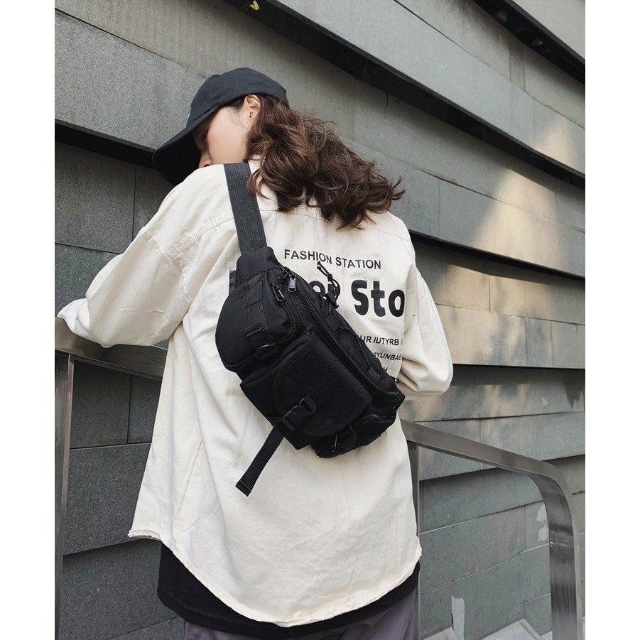 HeyMister - Túi đeo chéo cá tính HeyMister Unisex Medium Bumbag HM02