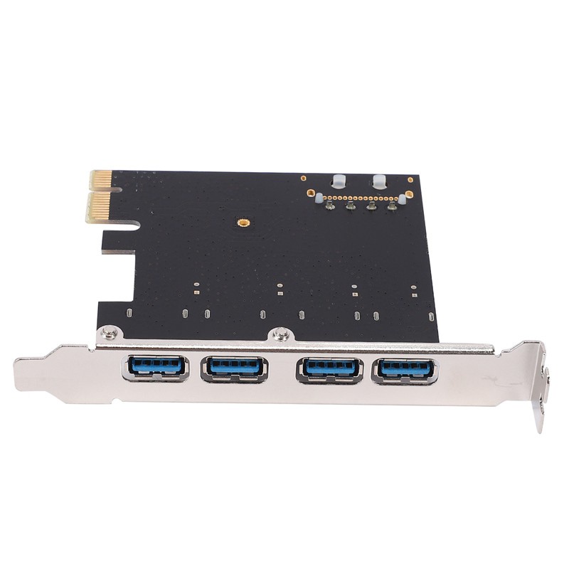 3.0 PCI-E to USB Adapter Card Built-in Desktop Expansion Card 4-Port High-Speed 3.0USB PCIe USB 3.0 Hub Adapter