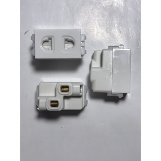 hạt ổ cắm đơn, đôi 2-3 chấu S18CC