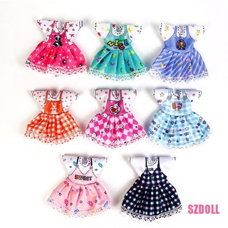 Đầm Đồ Chơi Búp Bê 16cm Ts1Szdoll 1/12 BJD Ob11