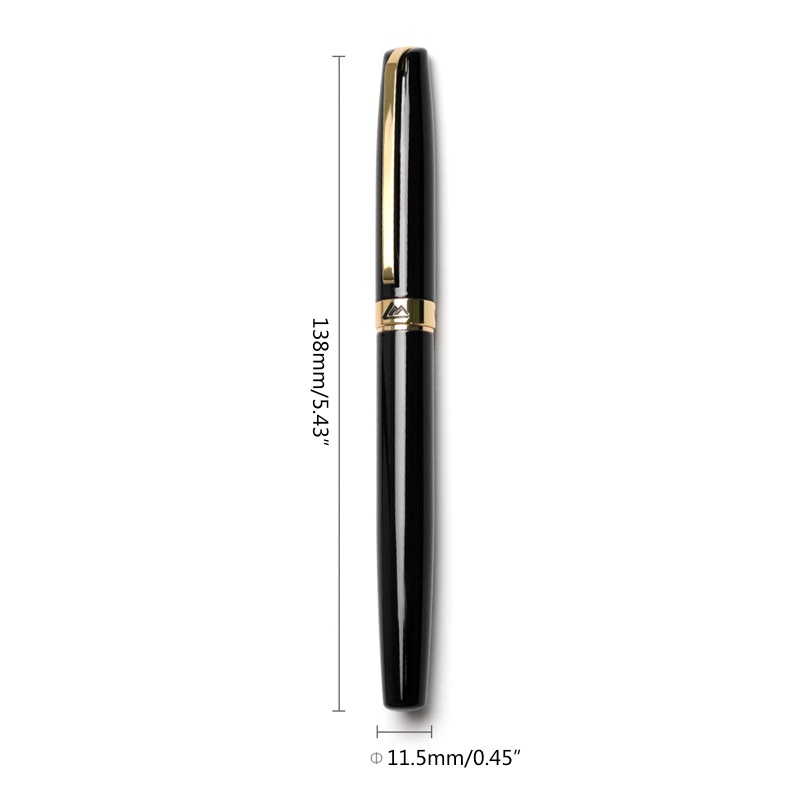 Goo Bút Máy Kim Loại Ngòi 0 5mm F Có Thể Bơm Lại Kèm Hộp Đựng Cho Tạp Chí Nam Nữ