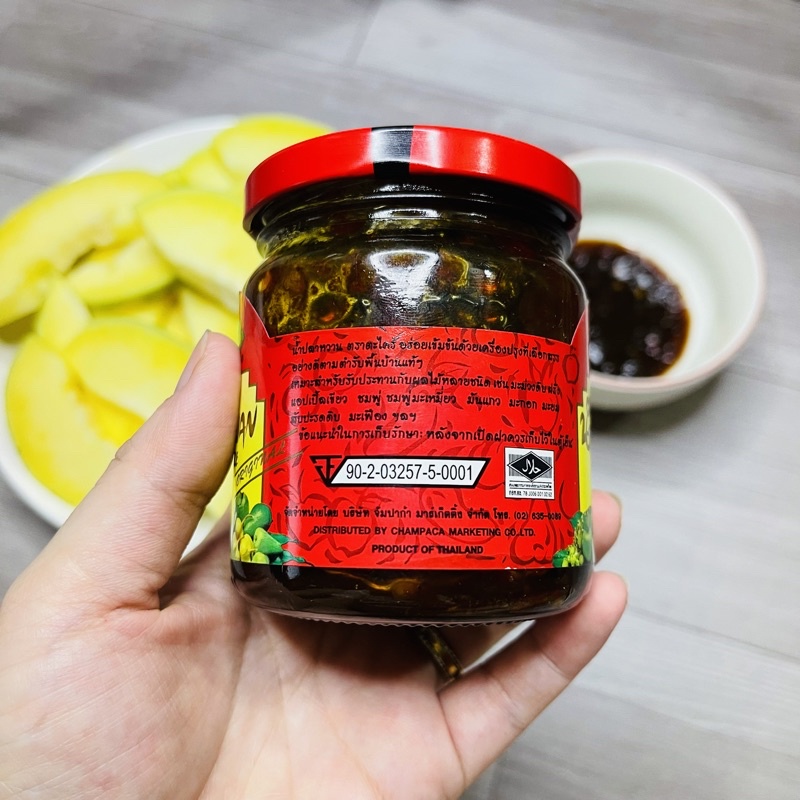 Nước chấm hoa quả Thái Lan, mắm ruốc chấm trái cây hiệu TAKRAI NAMPLAWAN