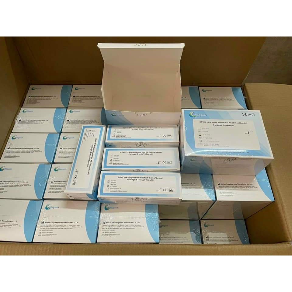 HOẢ TỐC 1h SIÊU RẺ  Test Mũi Antigen TEST NHANH , TEST COVID công nghệ Đức Độ Chính xác cực cao wuhan Vũ Hán 2in1