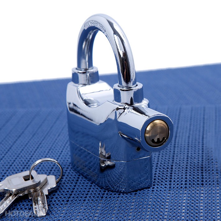 Loại 1-Ổ khóa hú chống trộm cao cấp Kinbar Alam Lock ( Có tem chống hàng giả của Bộ công an )