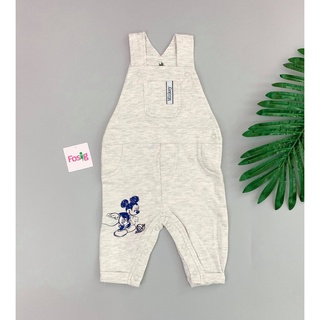 Yếm bé trai dn - xám nỉ mickey