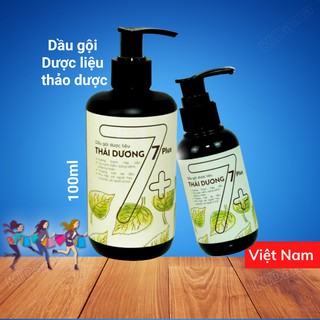 Dầu gội đầu gội xả dược liệu THÁI DƯƠNG 7 Plus 250ml phục hồi chân tóc và da đầu bị hư tổn giảm ngứa gầu và nấm
