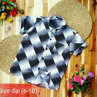 áo sơ mi size đại cho bé
