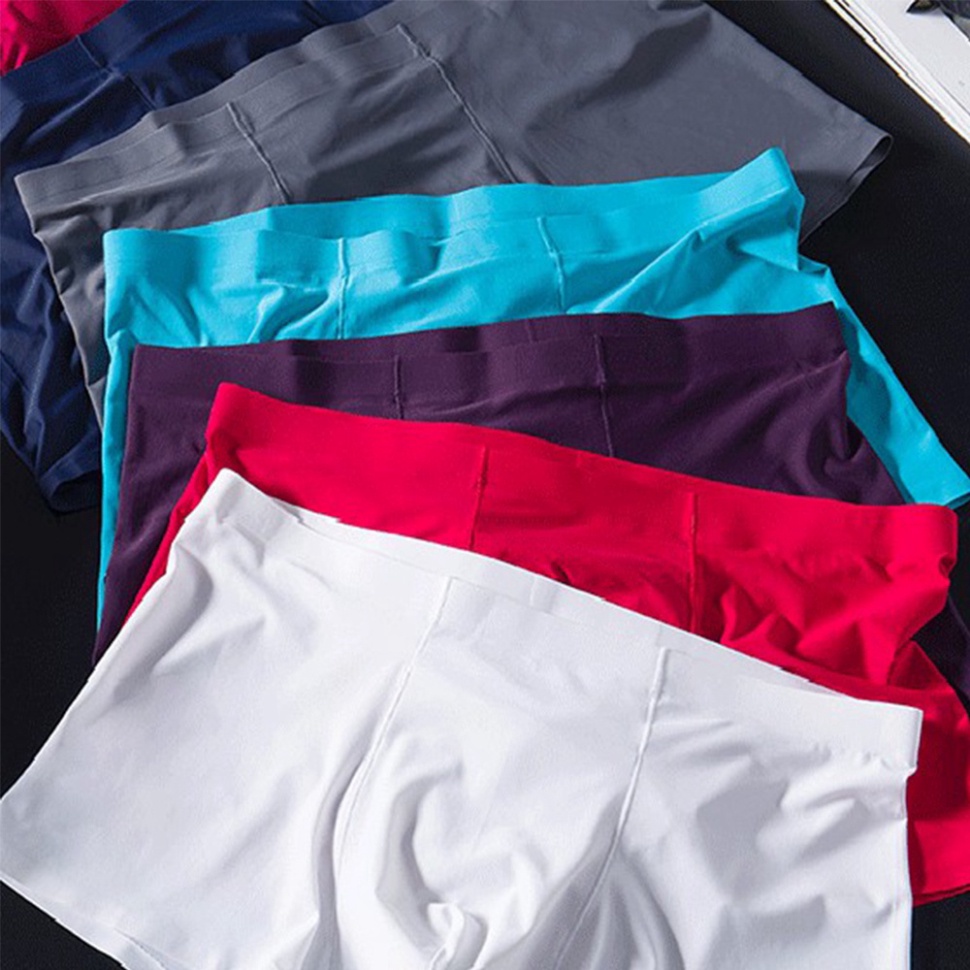 [COMBO 4] Quần Boxer nam thun lạnh, quần sịp nam su đúc không đường may, không viền mỏng nhẹ - Hàng nhập khẩu | BigBuy360 - bigbuy360.vn