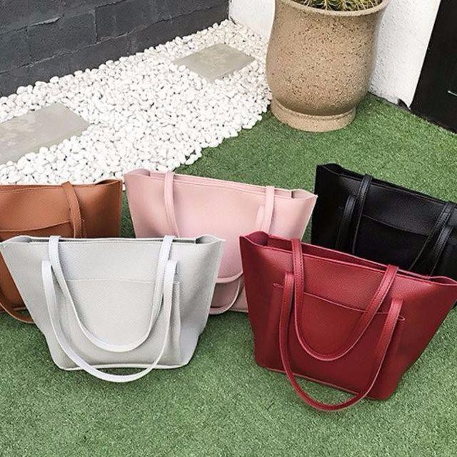 Túi Tote nữ thời trang Hàn Quốc 4in1 siêu rẻ