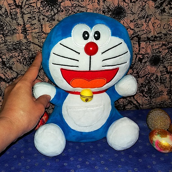 Gấu Bông Doremon Hàng Xịn Đẹp, mới 99%  cao 25cm