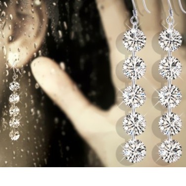 Bông Tai khuyên tai hạt Châu Dài tua rua SAVVY earrings hàn quốc cao cấp