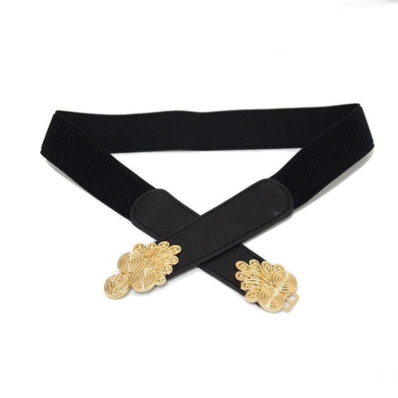 Đai Váy Mặt Đồng Khắc Hoa Văn Tinh Tế, Điểm Nhấn Tôn Dáng Cho Phái Nữ