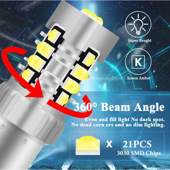 1 Bóng đèn KEVANLY 1157 21 LED DC12-24V dành cho ô tô