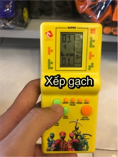 Máy Game XẾP GẠCH (TETRIS) tặng kèm PIN