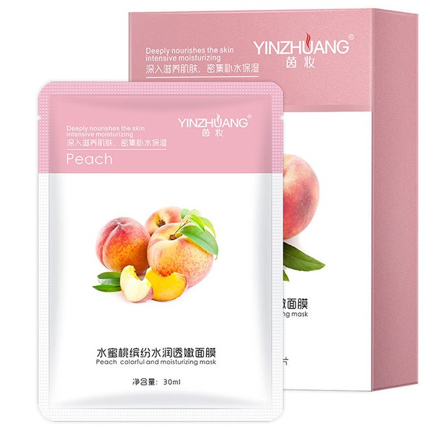 Lẻ Mặt Nạ Dưỡng Da Trái Cây Tươi 10 Vị YINZHUANG Mask Hoa quả Siêu Cấp Hàng Xịn