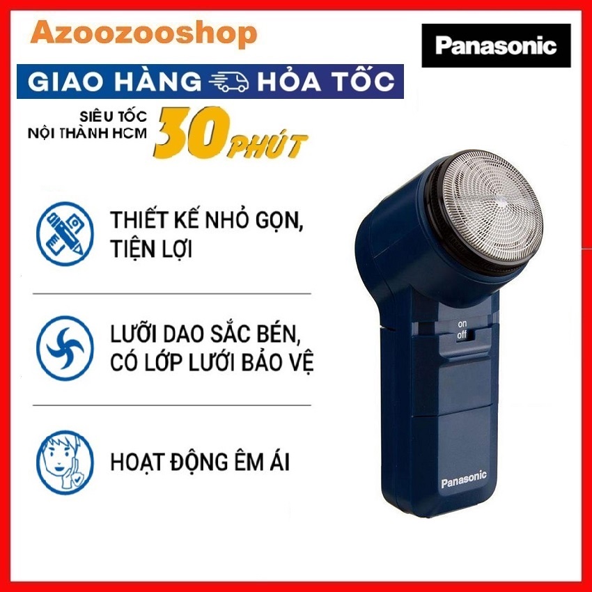 Máy cạo râu Panasonic ES534 đời mới xuất xứ Thái Lan ( dùng pin AA )